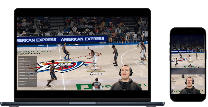 Vertical frame facecam extraction