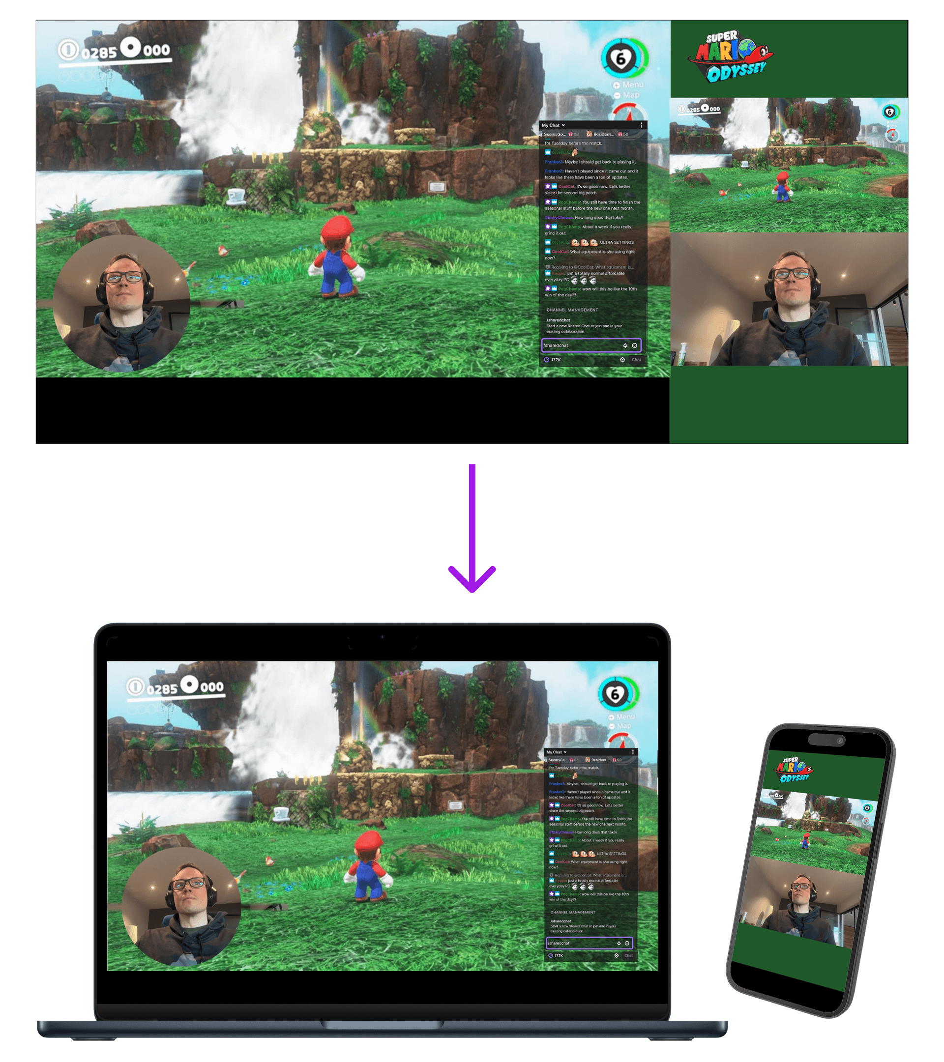 Dual HD 2640 example